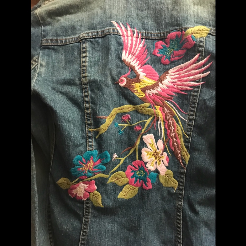 Boston Proper Paradise Bird Jacket